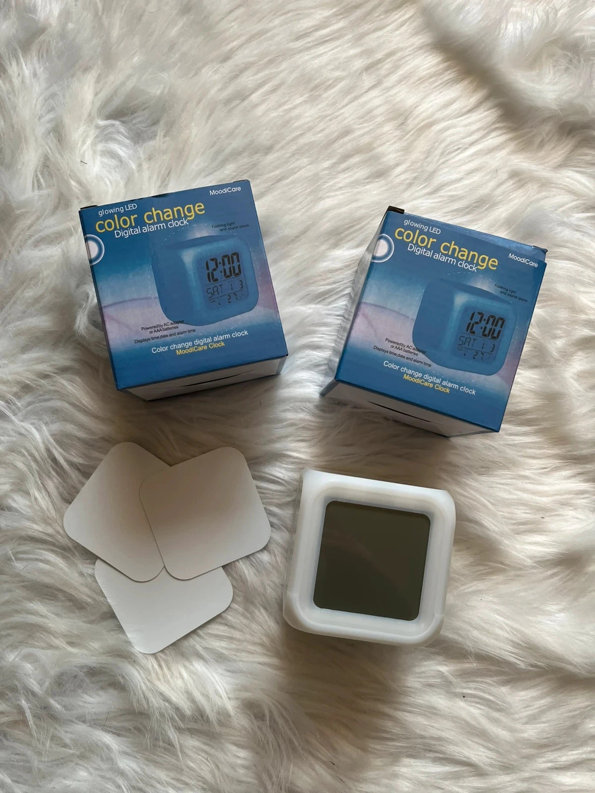 Réveil LED personnalisable à sublimer